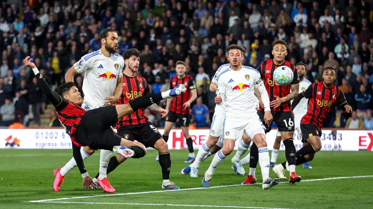 AFC Bournemouth  vs Leeds United (02:00 – 23/04) | Xem lại trận đấu